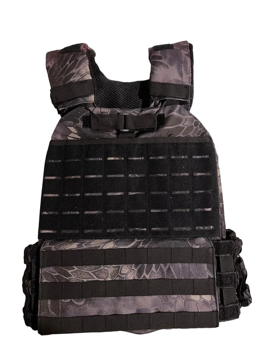 Tactical Vest (20 Lb) Kryptek Typhon
